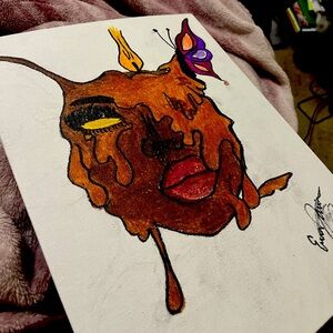 Drawing with colored marks